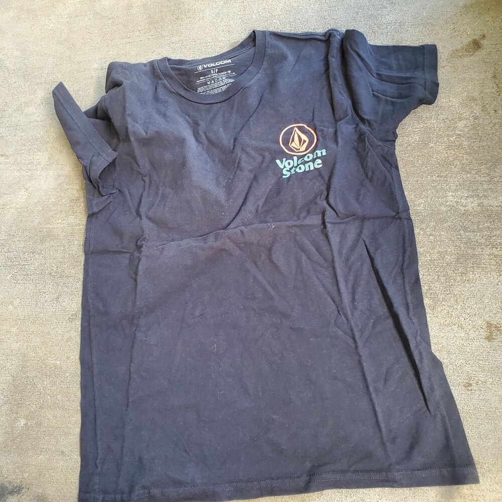 Junior's Volcom Black Tshirt Size Small